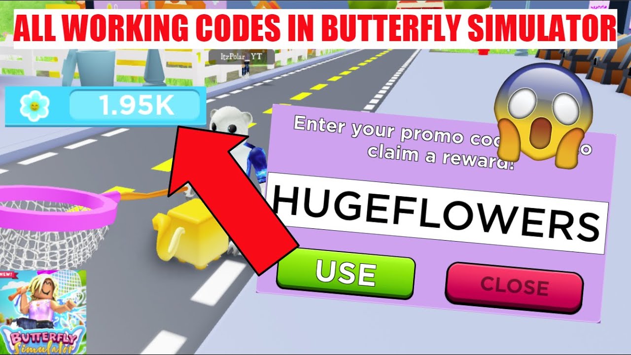 Butterfly Collector Simulator Codes