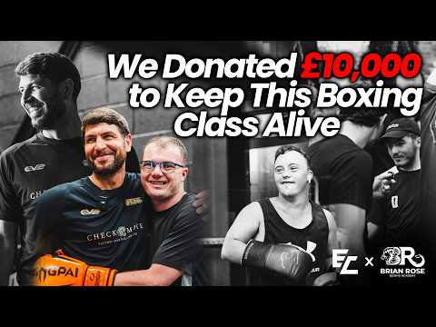 We Donated £10,000 to Keep This Boxing Class Alive 🥊❤️