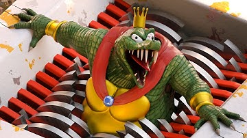 SHREDDING CHARACTERS MARIO BROS #8 SIMSOFT PLANET