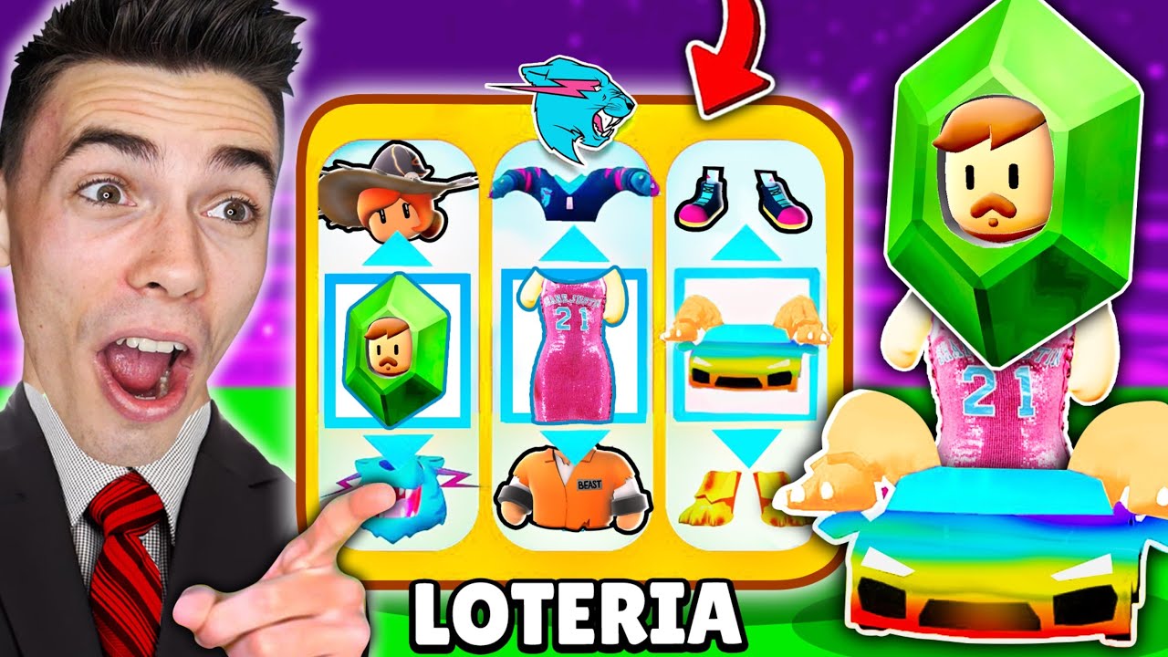 WOJAN ⚠️ KUPIŁ *CAŁE* STUMBLE GUYS 🤑 by ZROBIĆ LOTERIĘ ✅ (NOWA FUNKCJA) na DARMOWE SKINY SMERFÓW 😱