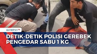 Polisi Gagalkan Aksi Penyelundupan 1 Kilogram Sabu, Empat Pelaku Langsung Dibekuk di Lokasi