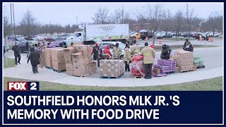 Southfield honors MLK Jr.'s memory with food drive