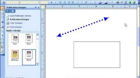 Publisher 2003 Tutorial Formatting Lines and Borders Microsoft Training Lesson 6.3