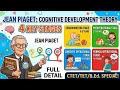 Jean piaget: Cognitive development theory#htet #ctet #teachingexam #tgtpgtexam @dailystudypoint0909