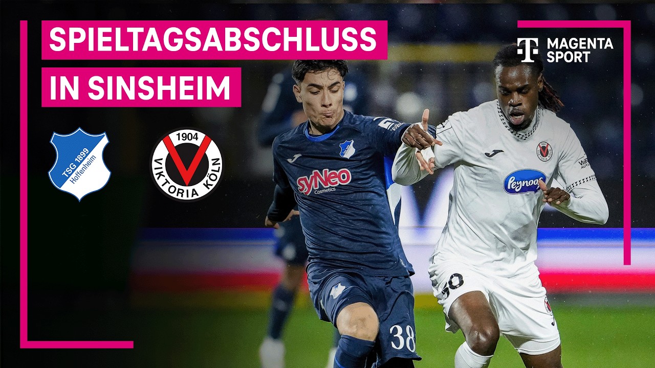 TSG Hoffenheim II - FC Viktoria Kölns, Highlights mit Live-Kommentar | 3. Liga | MAGENTA SPORT