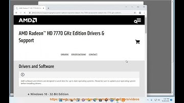 Download AMD Radeon HD 7770 Drivers for Windows 10/8/7
