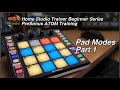 Atom master class  pad modes part 1 home studio trainer