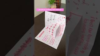 Handmade birthday card ! #cardtutorials #cardcreations #diy #carddesigner #craftideas #birthday