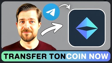 HOW TO TRANSFER TONCOIN FROM TONKEEPER TO TELEGRAM WALLET (2025)
