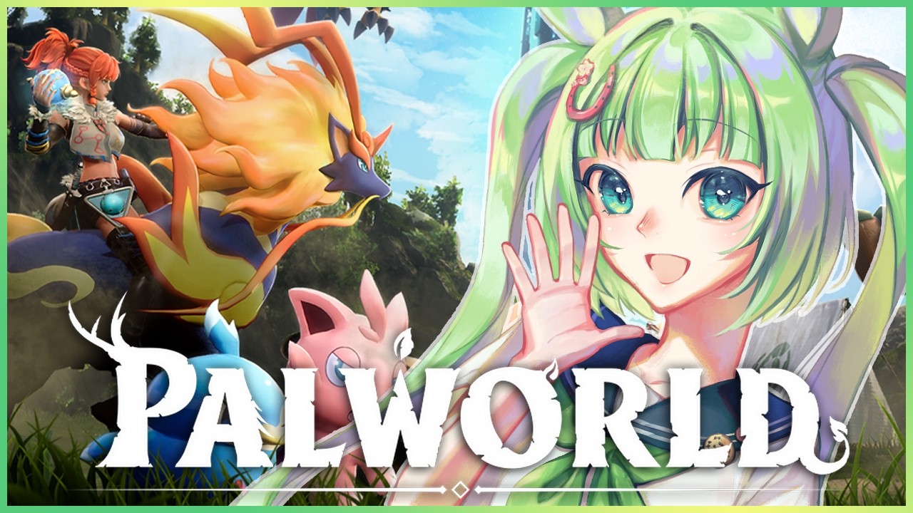 【Palworld/こま鯖】友達と久しぶりのパルワールド！！【バ美肉/Vtuber】