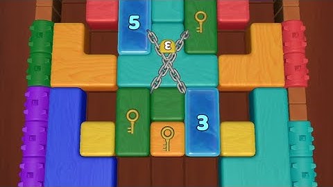 Wood Block Jam Level 41 41 43 44 45 Game Walkthrough Solution