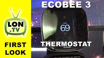 First Look: Ecobee 3 Smart Thermostat - Supports Apple Homekit