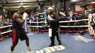Steve Cunningham Open Training At Gleasons