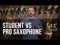 Student Saxophone Vs Professional Saxophone