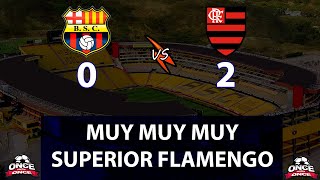 ? Barcelona SC 0 Flamengo 2 ⚽ Copa Libertadores 2021 ⚽ Ni un gol BSC