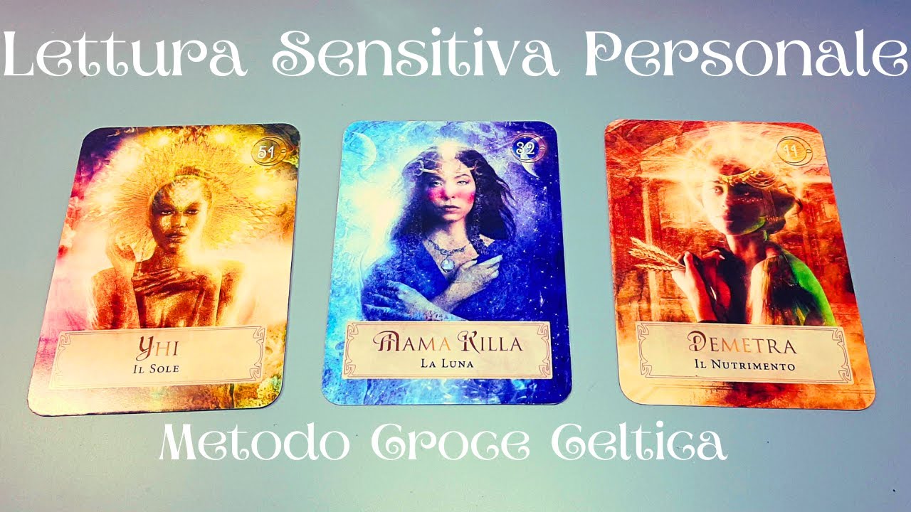 🔮Cosa ti sta per accadere? Lettura Personale con Croce Celtica✨ Scegli la Dea