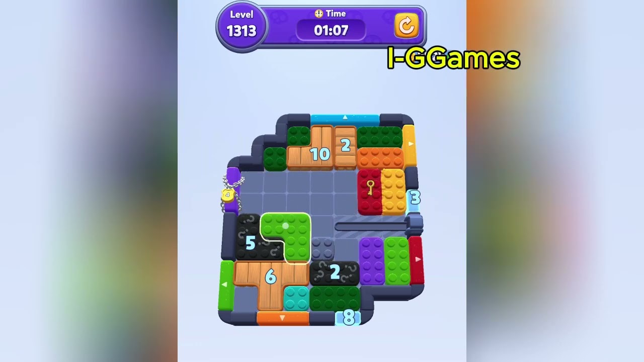 Color Block Jam Level 1313 - YouTube