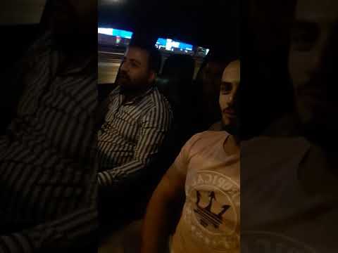 شوفير تكسي تركي عم يقلد الحلبية و الشوام 
