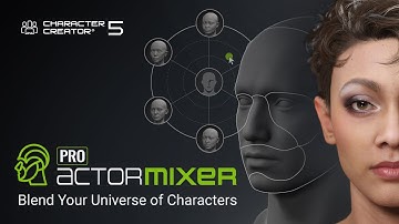 ActorMIXER PRO for Character Creator 5 | Blend Your Universe of Characters