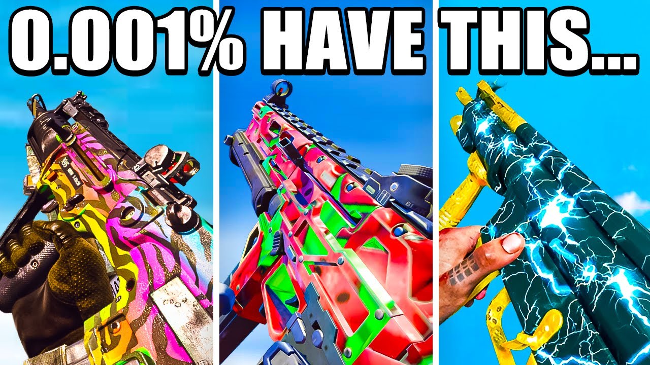 The RAREST Camo in EVERY COD - YouTube