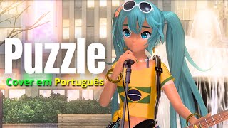 Hatsune Miku - Puzzle Cover em português