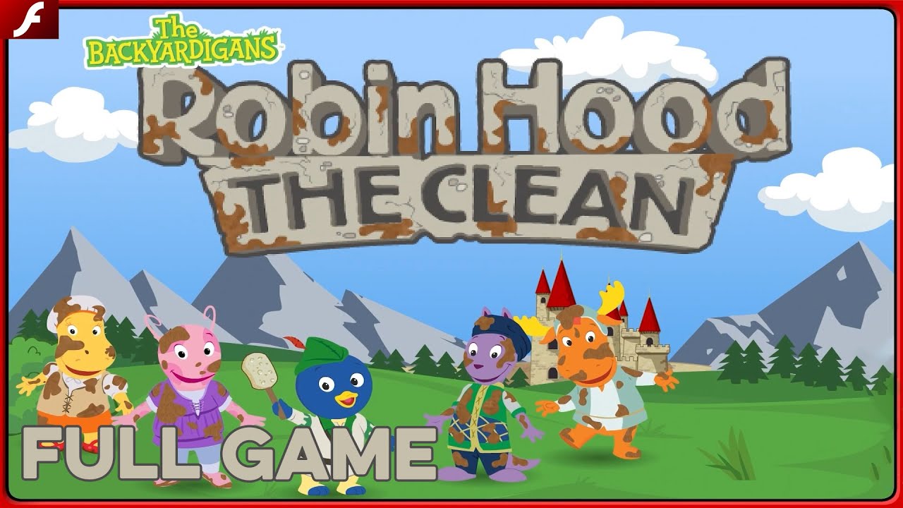 The Backyardigans™ Robin Hood the Clean (Flash) Nick Jr. Games YouTube