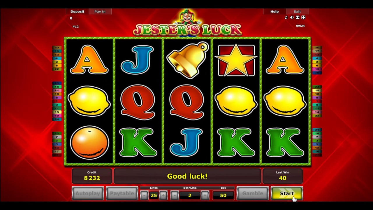 Jester's Luck by Greentube (Novomatic) 🎰 Slot Review 2025 & Free Spins, Demo Play now