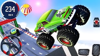 Monster Truck Stunt Racing 2024 - Mega Ramp Car Stunt Master Simulator - Android Gameplay #4 screenshot 4
