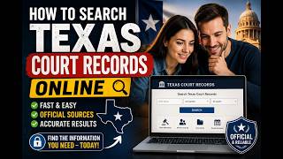 How to search Texas court records online