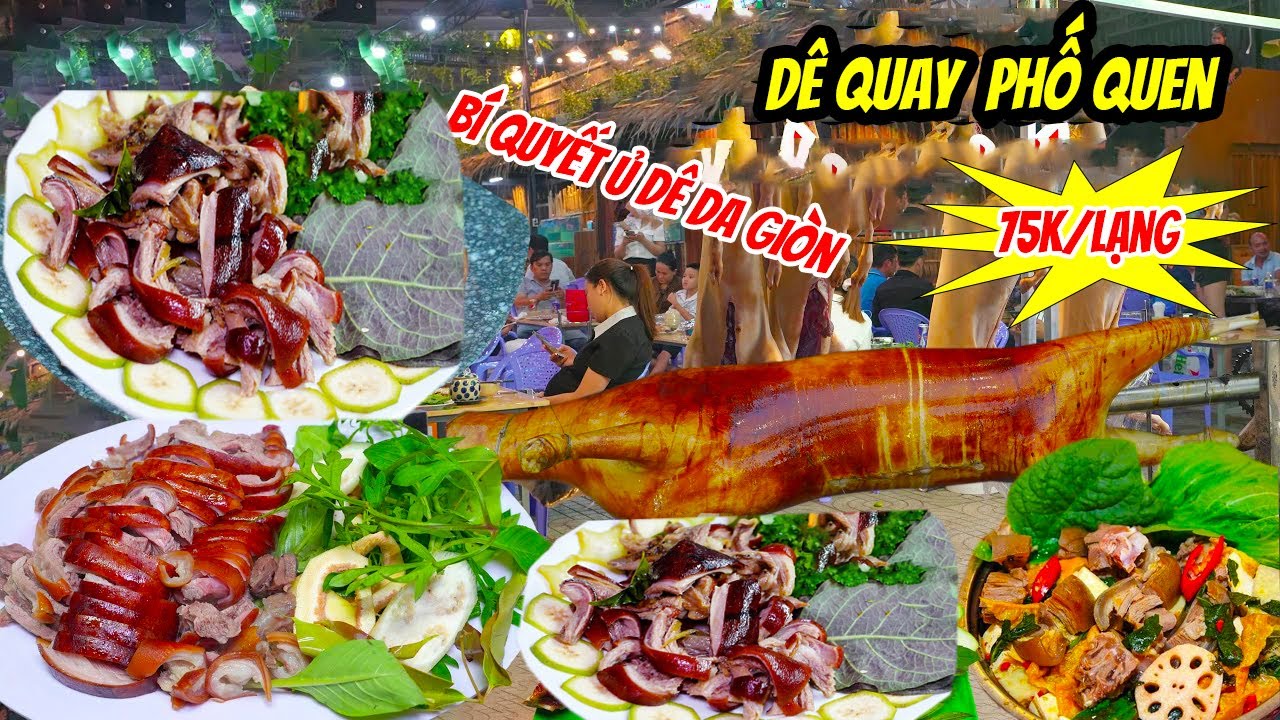 Ăn Dê Quay Nguyên Con Siêu Ngon Nhờ Bí Quyết Ủ Dê Gia Giòn 750k Một Ký ...