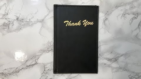 AL-300 Restaurant Guest Checks Holder for Single and Duplicate Guest Checks