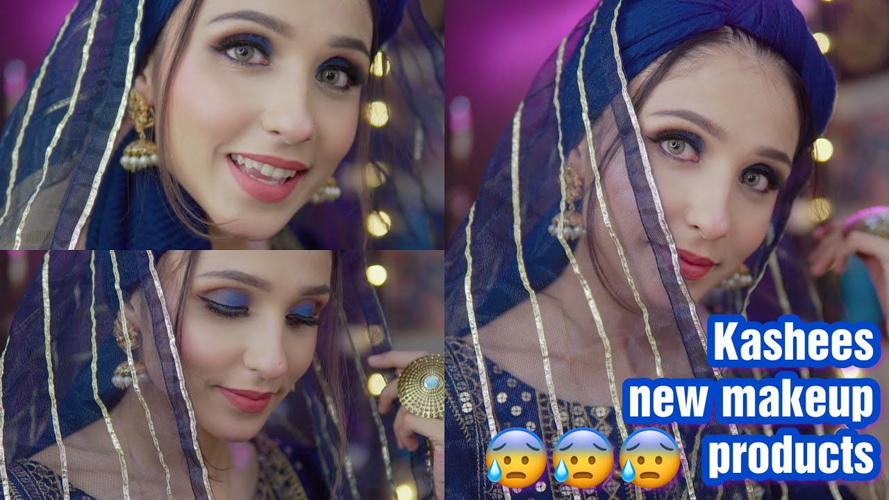 Wedding guest look using KASHEES new makeup products! Detailed review and tutorial 😰