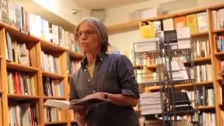 Eileen Myles reading at Bridge Street Books Washington DC on 10-4-15