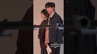 they're looking so cute together 💖😍 #wanghaozhen #jinzixuan #upcomingdrama #behindthescenes