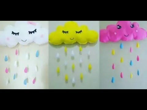  Cara  membuat  kerajinan  Boneka  Awan dari  kain  Perca  YouTube