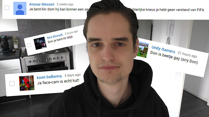 REAGEREN OP HAATREACTIES!
