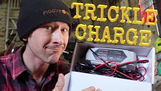 TRICKLE CHARGER - how to - fitment - advantages - dead battery fix #battery #bike #trickle #charge