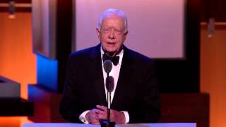 President Jimmy Carter Honors President George H. W. Bush