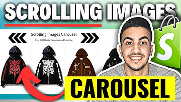 How To Add Scrolling Images Slider Carousel Section In Shopify (Free Code)