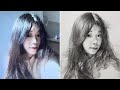 How to Draw A Girl with Long Hair Step by Step || Realistic Portrait Sketch