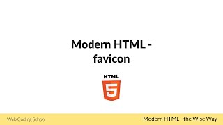 Learn HTML - Favicon