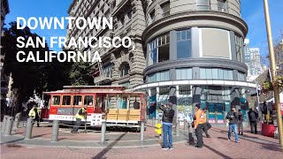 [4K] San Francisco, California Downtown (March 2023)