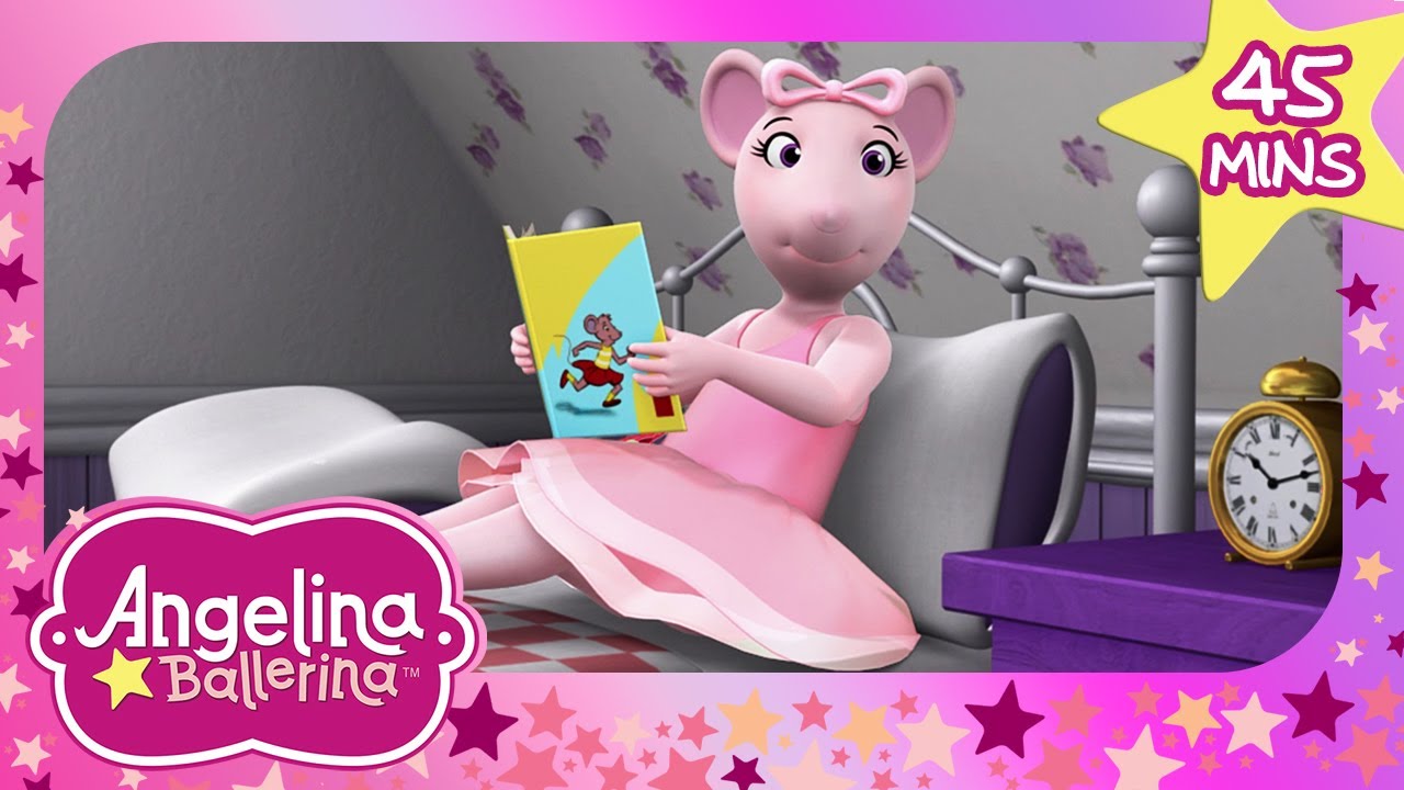Angelina Jumps the River | NEW COMPILATION | Ballerina Cartoon