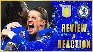 CHELSEA ROBBED OF LAST MINUTE DISASI WINNER! | Aston Villa 2-2 Chelsea Match Review \& Reaction Live