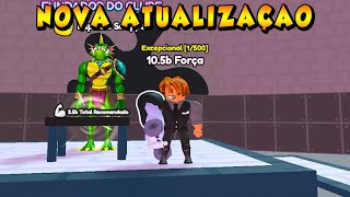 RAPIDO!! COMO PEGA BRAÇO MAIS FORTE DO ARM WRESTLE SIMULATOR NA NOVA ATUALIZAÇÃO NO ROBLOX