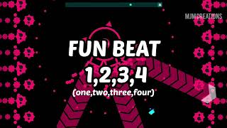 FUN BEAT 1,2,3,4 (one,two,three, four)