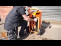 45ltr trolley remote control water flow demonstration  for window cleaners