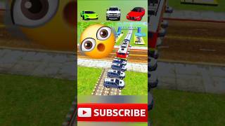 Crazy train 😱 stunts indian bike driving 3D #shorts #gaming #ibd3d #gta5