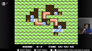 Solomons Key 1 (NES) and Solomons Key 2 (NES) on Nintendo Switch Online
HARD GAMES ALERT! The first Solomons Key is absolutely brutally hard with a life timer and counter, a game over putting the player back at the beginning of the game. Ouch. The second game remedies this a lot, allowing players to select levels individually with no in game timer.
The puzzles in both games look to be great, but super hard, and I dont think they expect everyone to 100% it by themselves. I looked up solutions for a few levels and thought to myself I wouldve never figured this out. But I didnt feel bad about looking for help, it just allowed me to see what strategic movement I was missing, so that I would be able to use that style in the future levels.
This was streamed live on Twitch. If you enjoyed, check out the channel https://www.twitch.tv/mit_epona Solomons Key 1 (NES) and Solomons Key 2 (NES) on Nintendo Switch Online