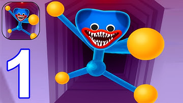 Huggy Stretch Game - Gameplay Walkthrough Part 1 All Levels 1-36 (Android,iOS)